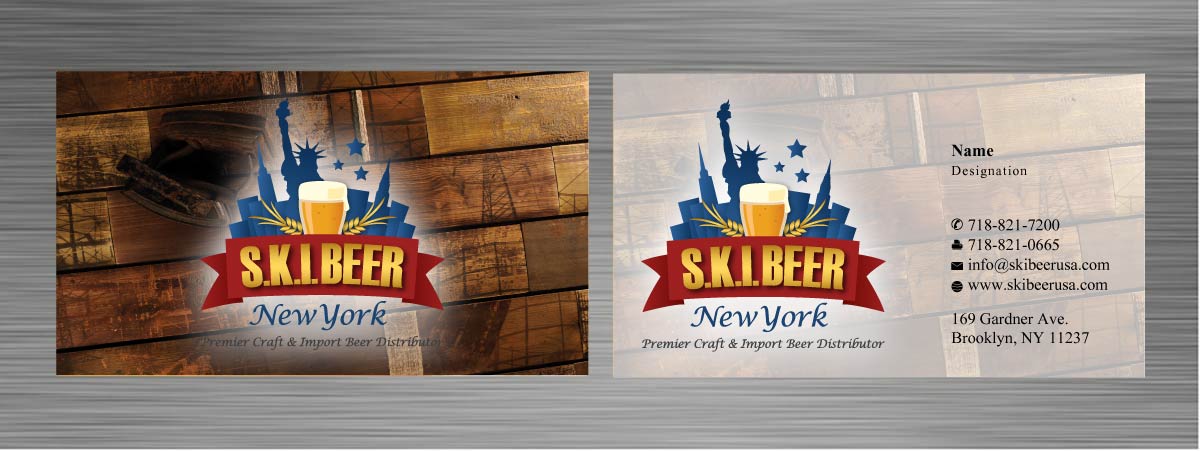 Visitenkarten-Design von Sbss für SKI Beer | Design #1408712