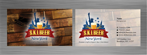 Business Card Design by Sbss for SKI Beer | Design: #1408712