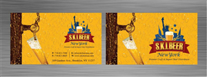 Business Card Design by Sbss for SKI Beer | Design: #1408714