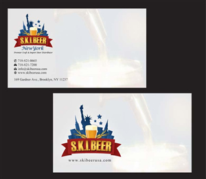 Design de Carte de Visite par Sbss pour SKI Beer | Design : #1408762