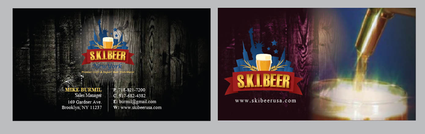 Design de Carte de Visite par Sbss pour SKI Beer | Design #1412458
