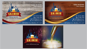 Design de Carte de Visite par Sbss pour SKI Beer | Design : #1412465