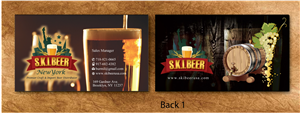 Design de Carte de Visite par Sbss pour SKI Beer | Design : #1422727
