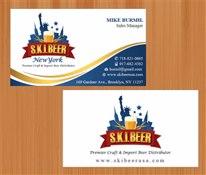 Visitenkarten-Design von Sbss für SKI Beer | Design: #1443100