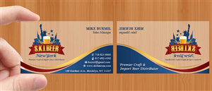 Visitenkarten-Design von Sbss für SKI Beer | Design: #1443282