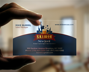 Business Card Design by Viktorijan for SKI Beer | Design: #1410418