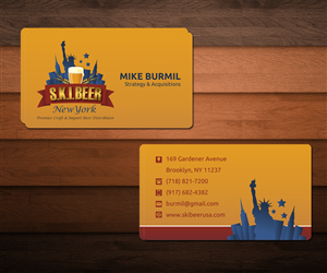 Visitenkarten-Design von Out of the Box Ideas für SKI Beer | Design: #1420205