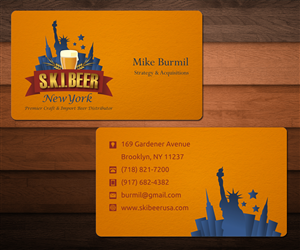 Visitenkarten-Design von Out of the Box Ideas für SKI Beer | Design: #1422769