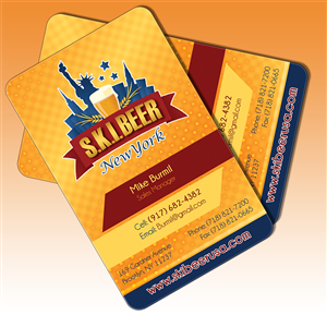 Visitenkarten-Design von Sami Kay für SKI Beer | Design: #1409406
