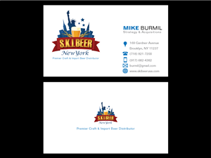 Visitenkarten-Design von Arnett für SKI Beer | Design: #1420479