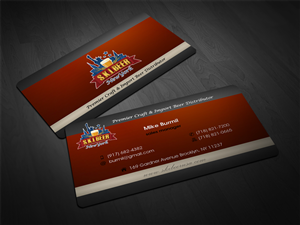 Business Card Design by Scorpius design for SKI Beer | Design: #1410008