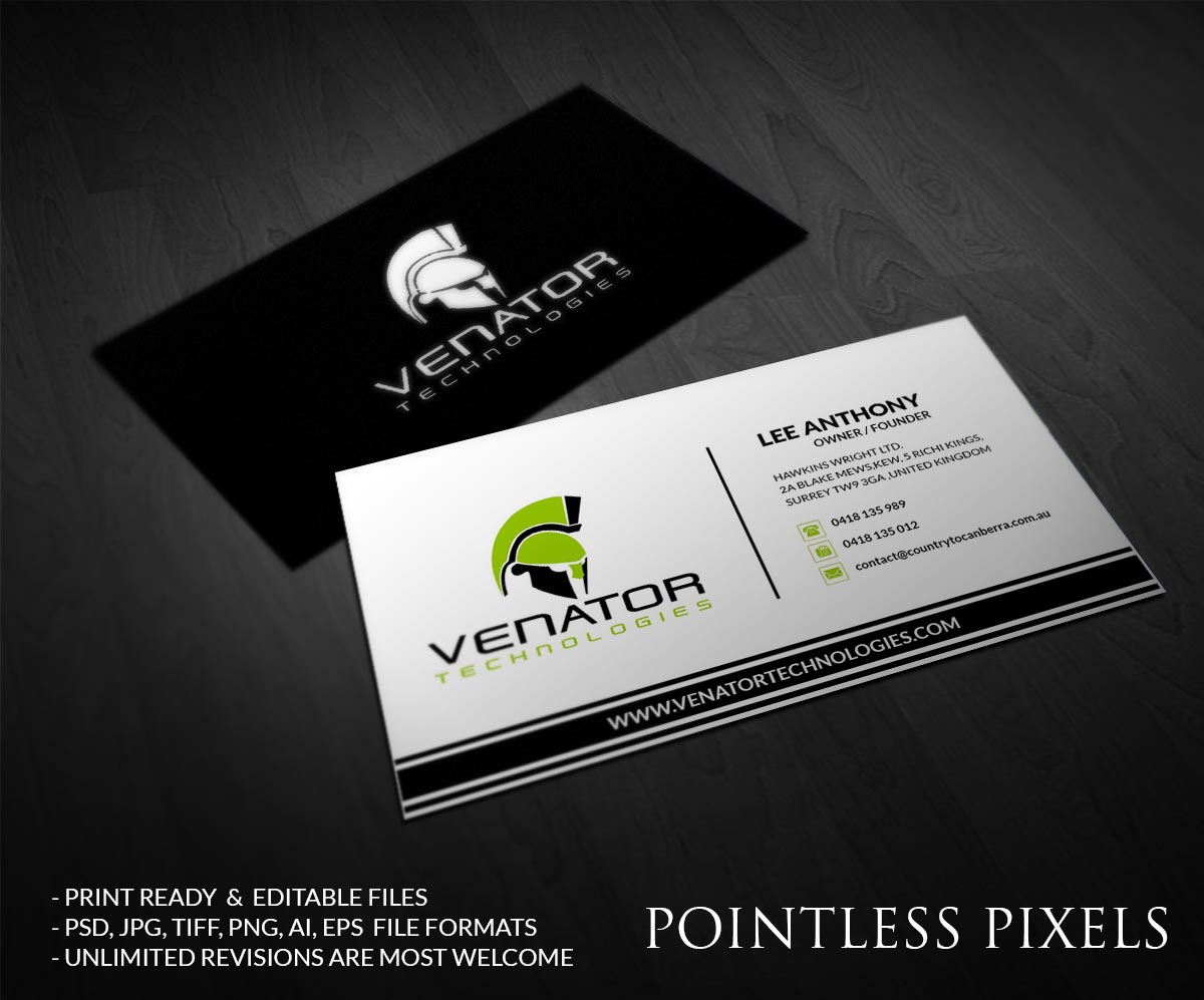 Design de Carte de Visite par Pointless Pixels India pour ce projet | Design #5039042