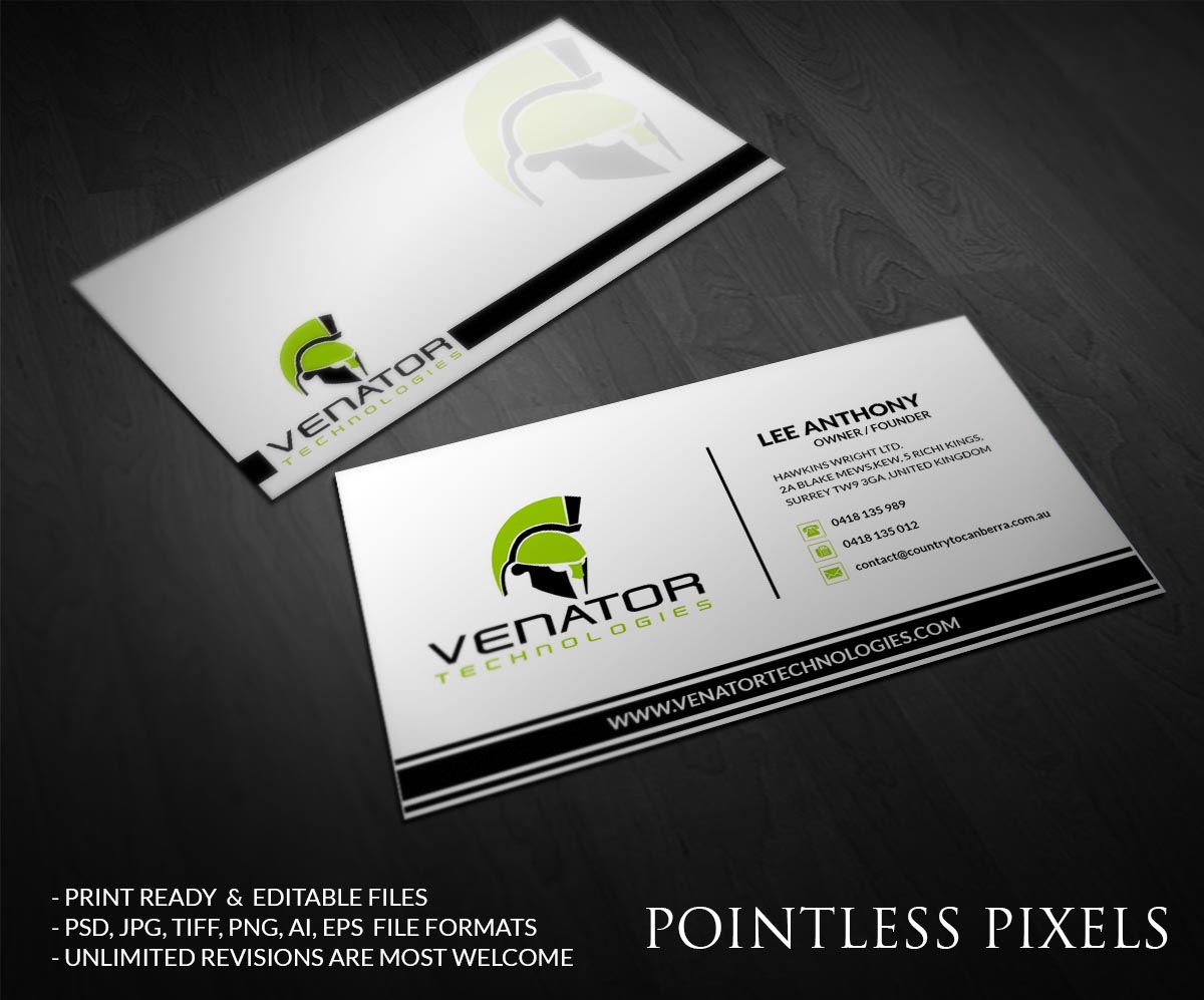 Design de Carte de Visite par Pointless Pixels India pour ce projet | Design #5039056