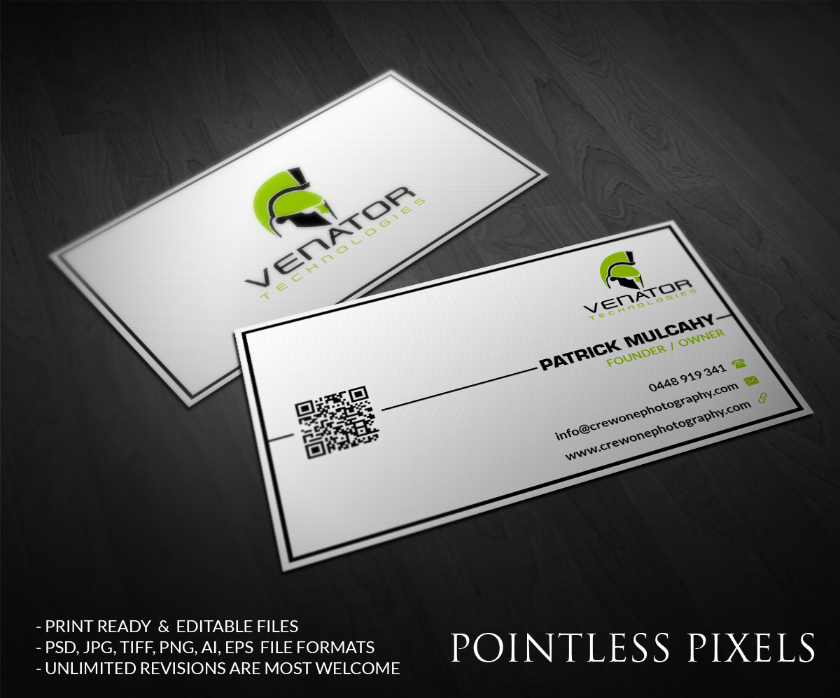 Business Card Design by Pointless Pixels India for this project | Design #5039233