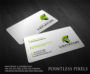 Business Card Design by Pointless Pixels India for this project | Design: #5040183