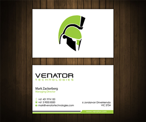 Business Card Design by Stylez Designz for this project | Design: #5087281