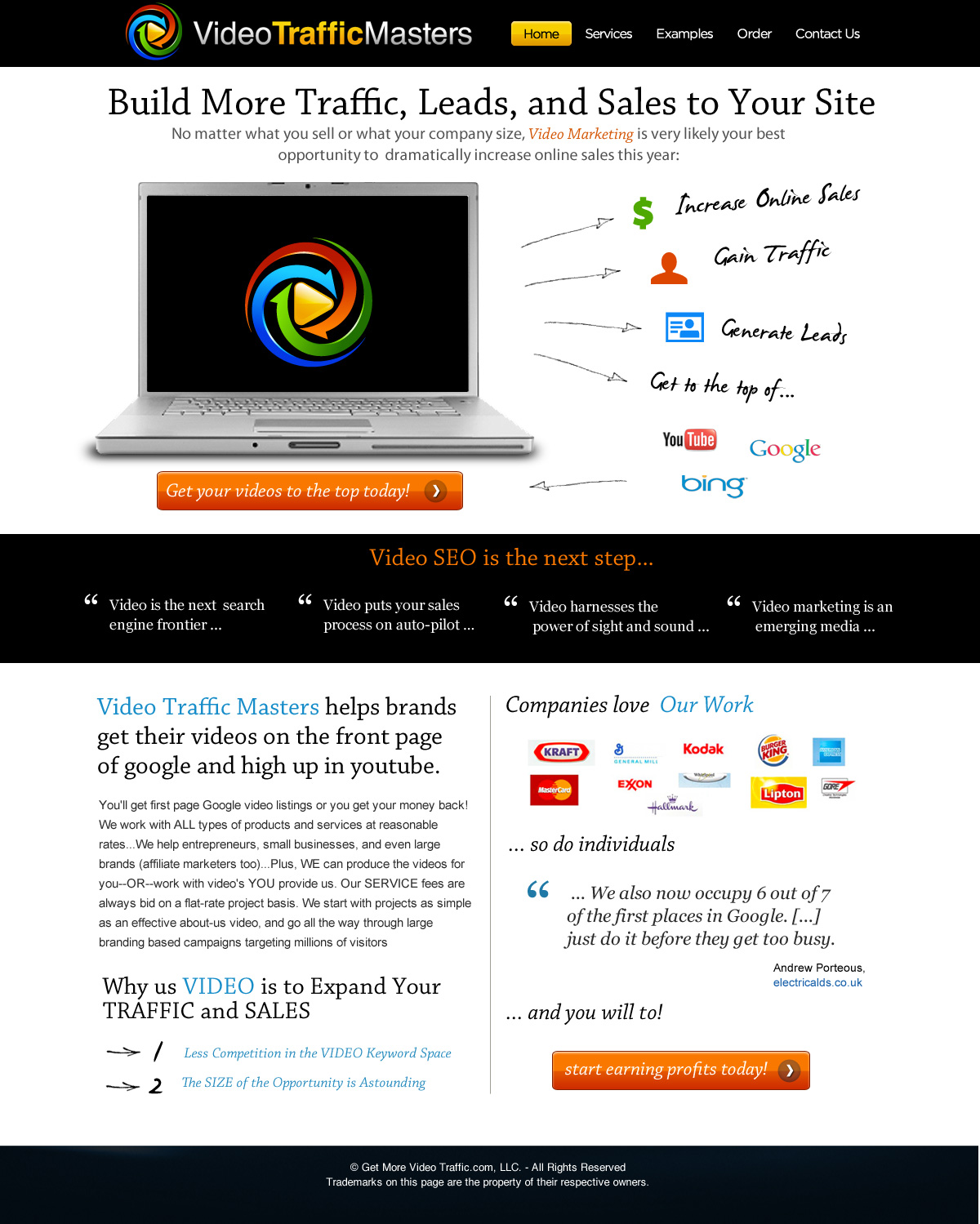 Web Design by Fielding Ideas for The Livingston Group for Marketing, Inc. | Design #252135