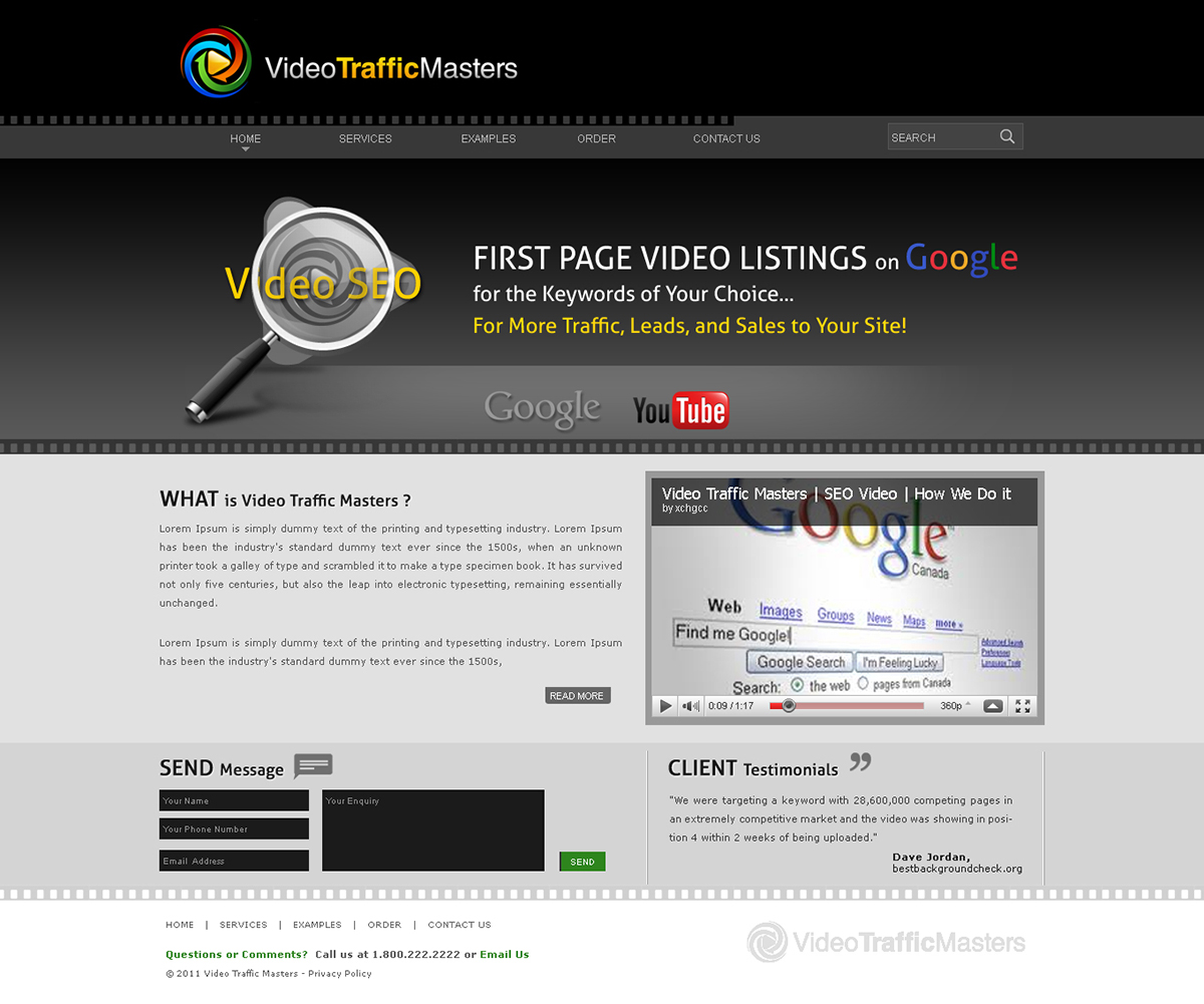 Web Design by Tebu Kurian for The Livingston Group for Marketing, Inc. | Design #251917