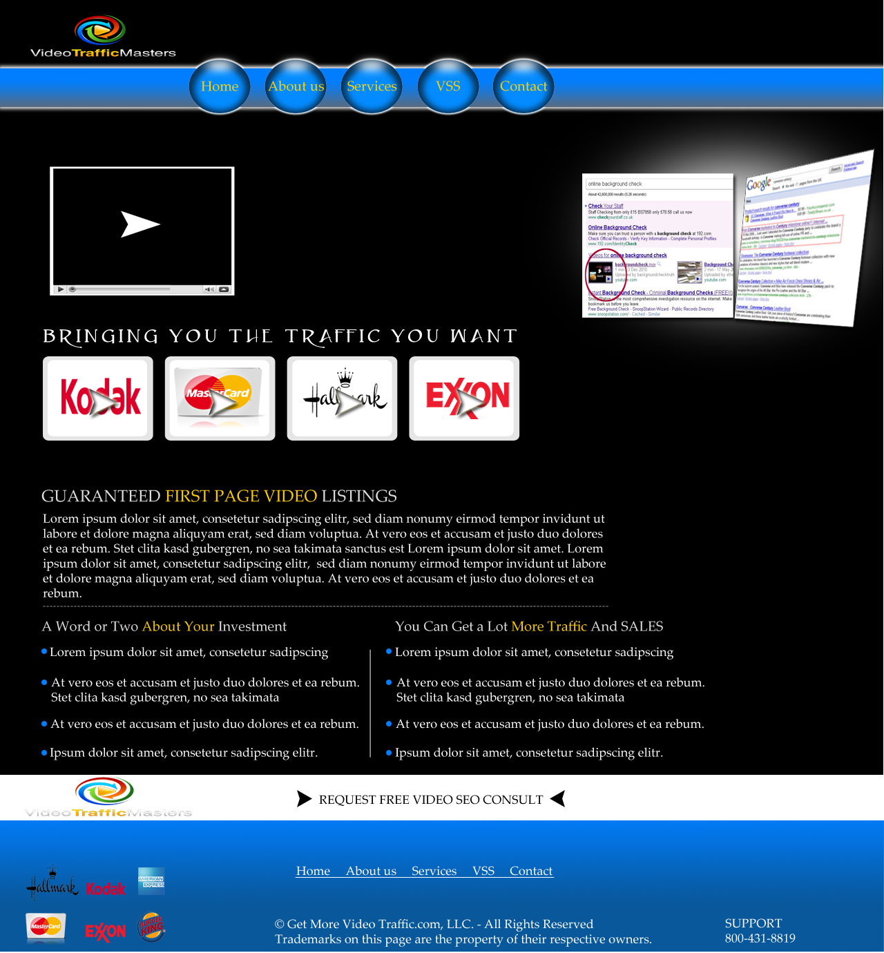 Web Design by mikey for The Livingston Group for Marketing, Inc. | Design #249644