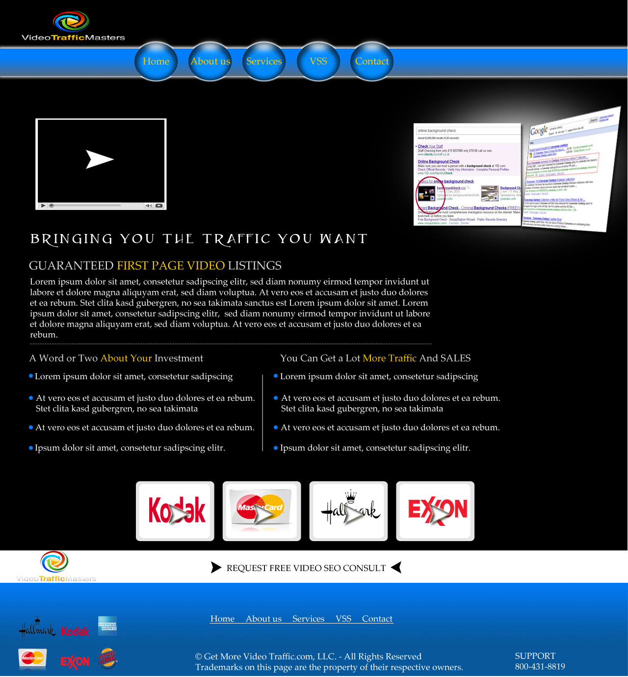 Web Design by mikey for The Livingston Group for Marketing, Inc. | Design #249645