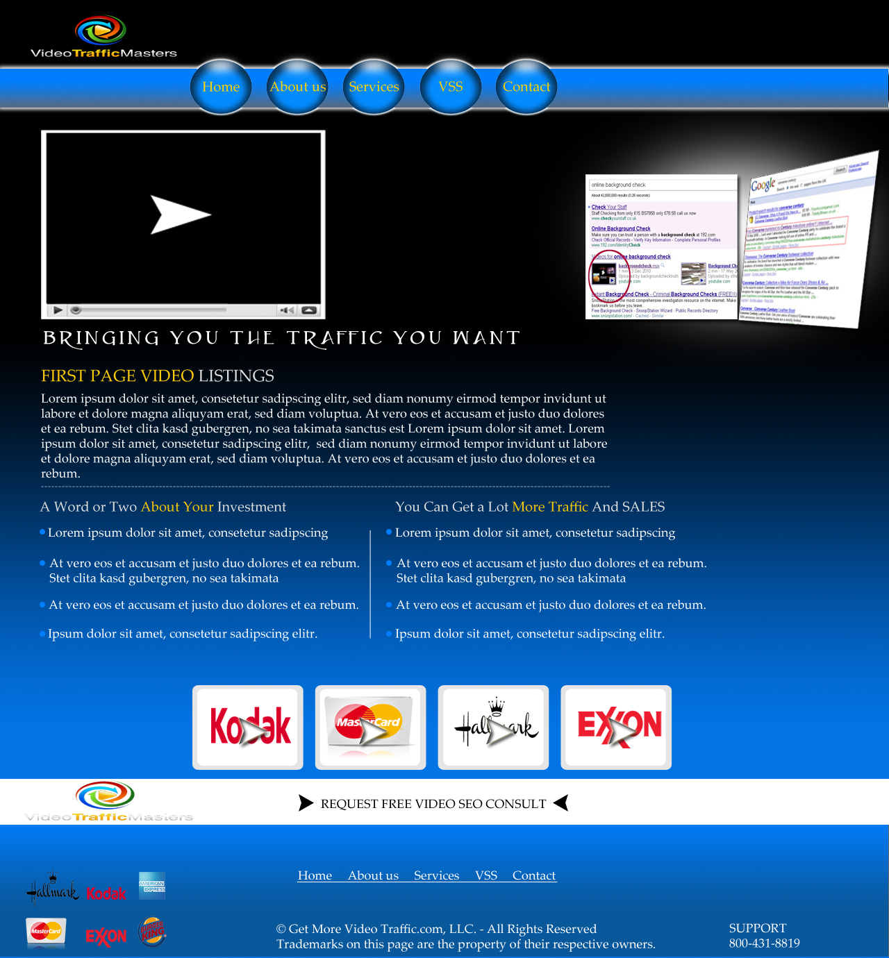 Web Design par mikey pour The Livingston Group for Marketing, Inc. | Design #249920
