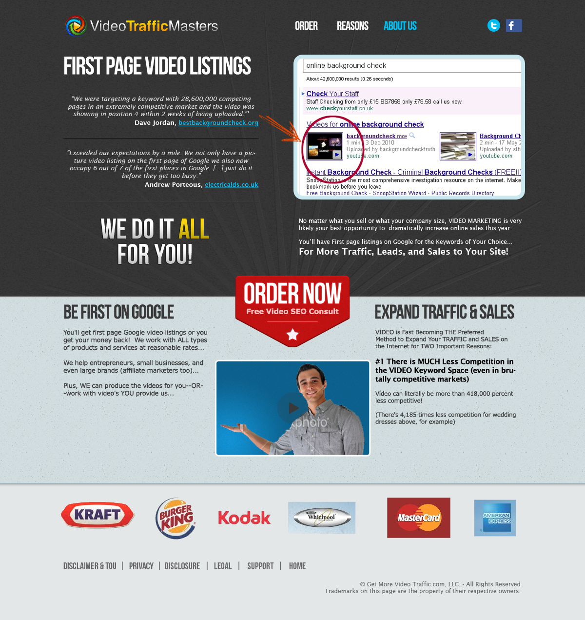 Web Design by Enkulu Designs for The Livingston Group for Marketing, Inc. | Design #252128