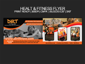 Flyer Design by zulidesign for DIRT fitness | Design: #1451049