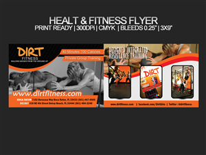 Flyer Design by zulidesign for DIRT fitness | Design: #1457327