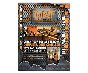 Flyer Design by Latest Design Ideas for DIRT fitness | Design: #1447350