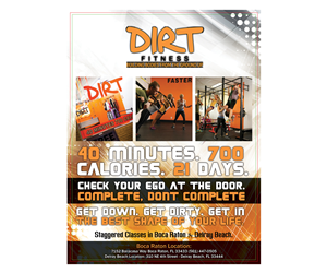 Flyer Design by Latest Design Ideas for DIRT fitness | Design: #1447410
