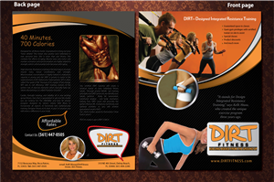 Flyer Design by Sbss for DIRT fitness | Design: #1415608