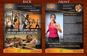 Flyer Design by Sbss for DIRT fitness | Design: #1422351