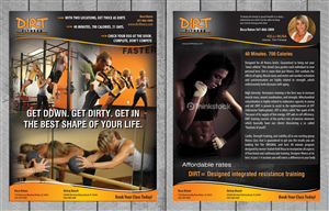 Design de Flyer par Sbss pour DIRT fitness | Design : #1427692