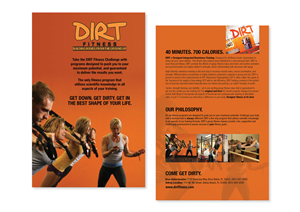 Flyer Design by JayTee for DIRT fitness | Design: #1457989