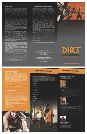 Flyer Design by barinix for DIRT fitness | Design: #1411107