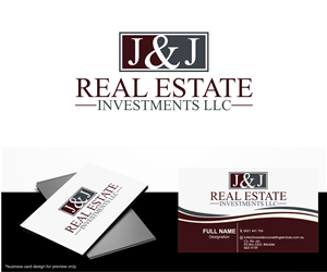 Logo Design by Sarah Graphic for J&J Real Estate Investments LLC | Design: #5021803