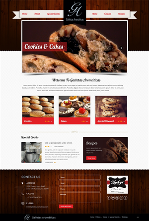 Web Design by pb for this project | Design: #5147106