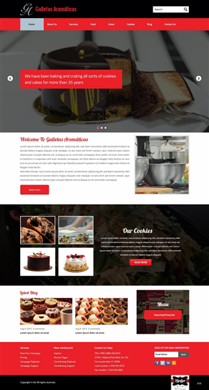 Web Design by pb for this project | Design: #5147109
