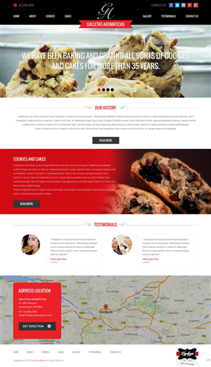 Web Design by pb for this project | Design: #5150771