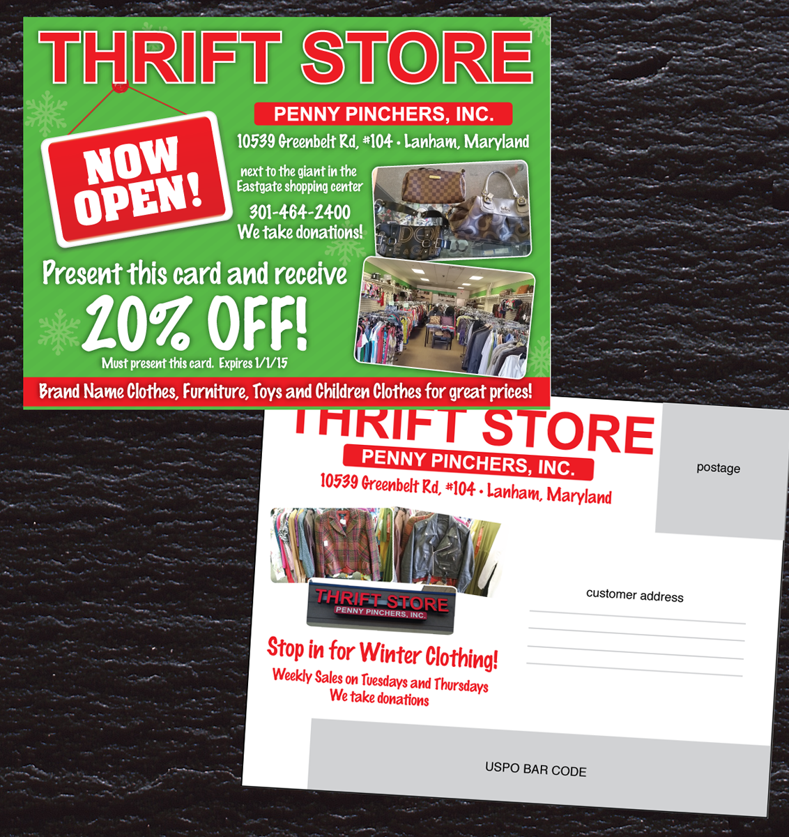 Postcard Design by Whalen for this project | Design #5029952