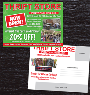 Postcard Design by Whalen for this project | Design: #5029952