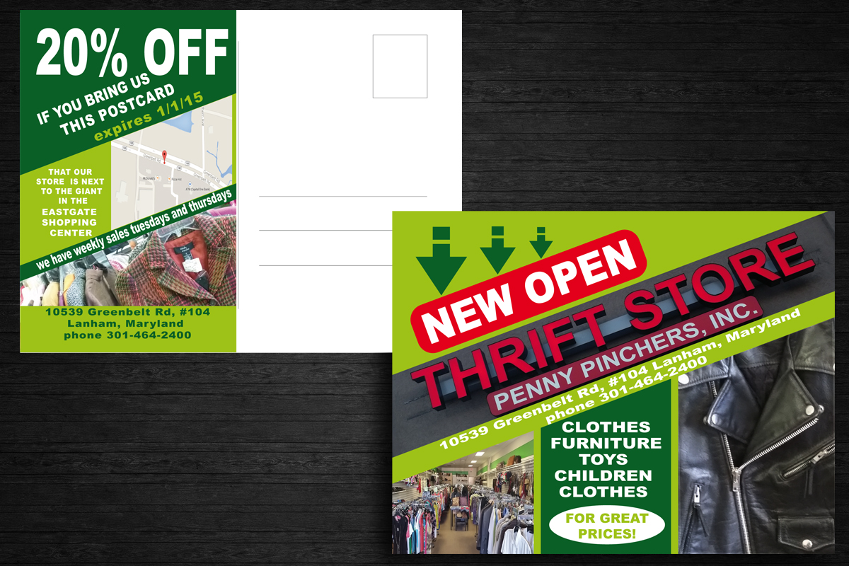 Postcard Design by Maden for this project | Design #5013111