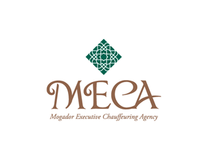 Mogador Executive Chauffeuring Agency - MECA | Logo Design by Tammy Moore