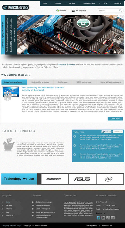 Diseño Wordpress por Harpreet Singh para este proyecto | Diseño #1473159
