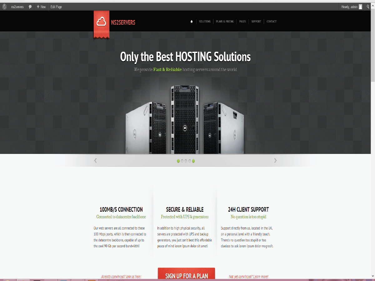 Wordpress Design by hirundo.design for this project | Design #1486719