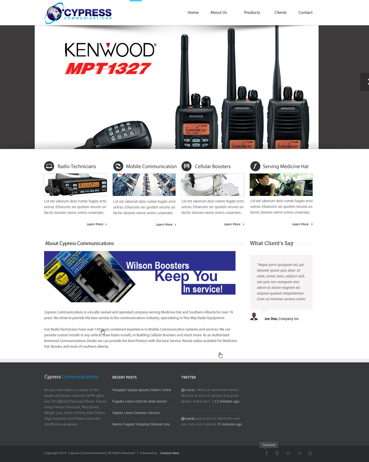 Wordpress Design by Roy for Cypress Custom Garages | Design #5064799