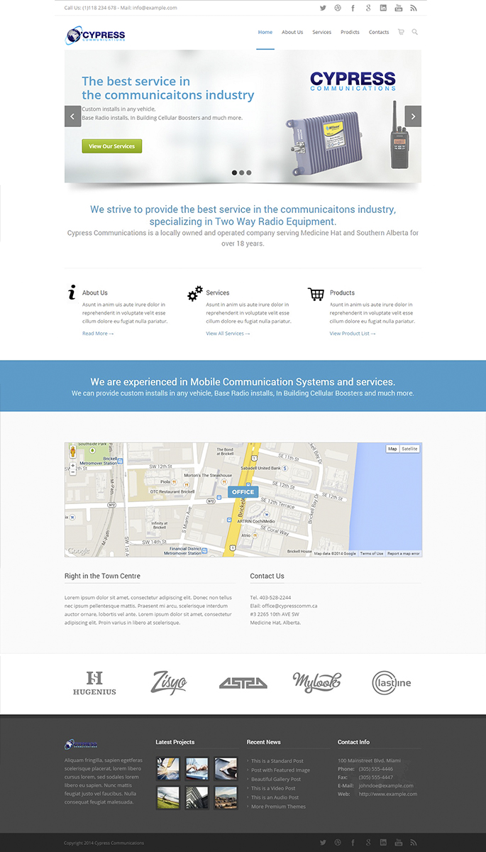 Diseño Wordpress por WebOne para Cypress Custom Garages | Diseño #5064740
