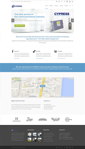 Wordpress Design by WebOne
