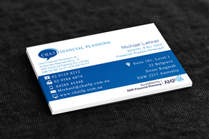 Business Card Design by Stream Graphics for Chat Financial Planning | Design: #5032164