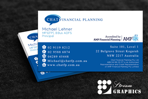 Holistic Financial Planning Practice | Visitenkarten-Design von Stream Graphics